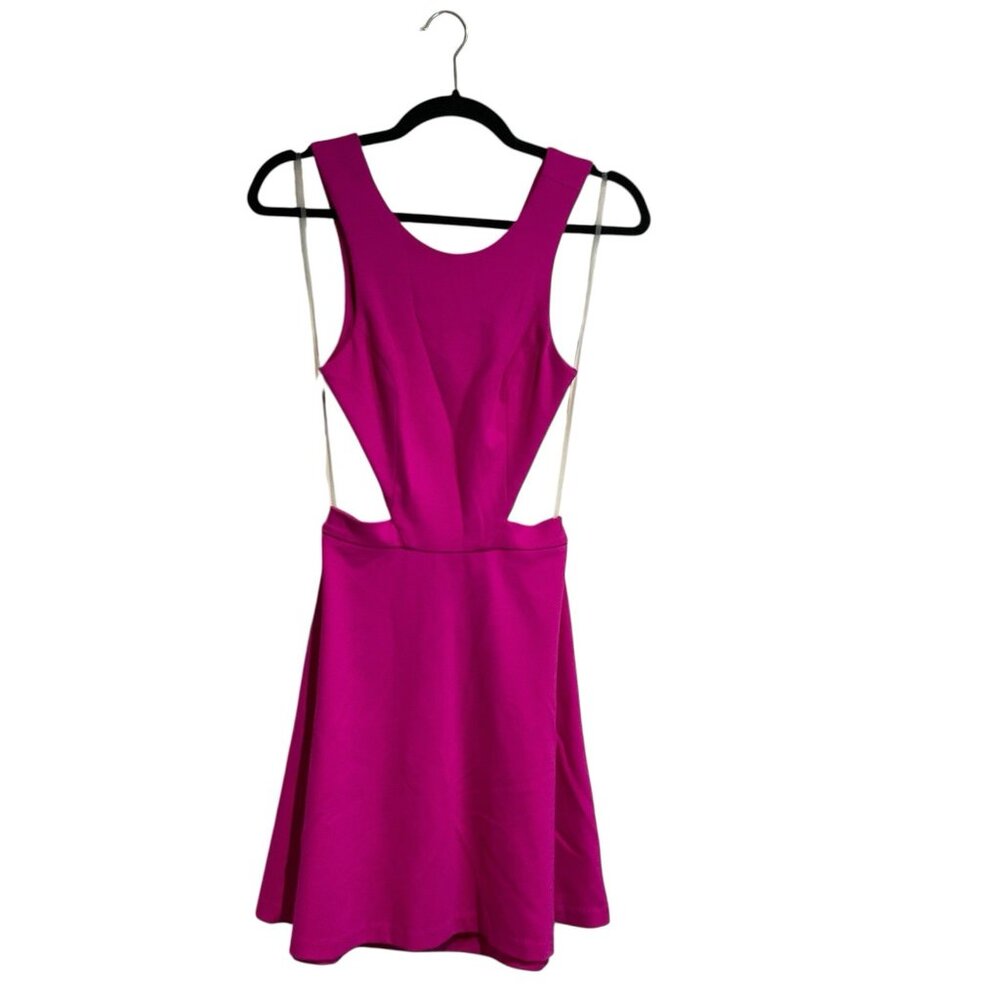 amanda uprichard dress Women Pink Color Size S/P Mini Party Casual Backless